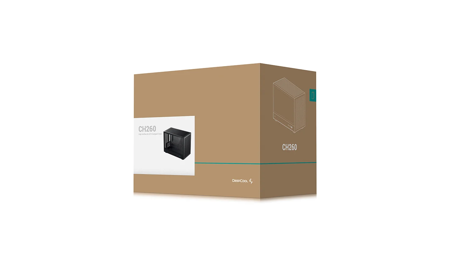 CASE DEEPCOOL CH260 BLACK - Imagen 12