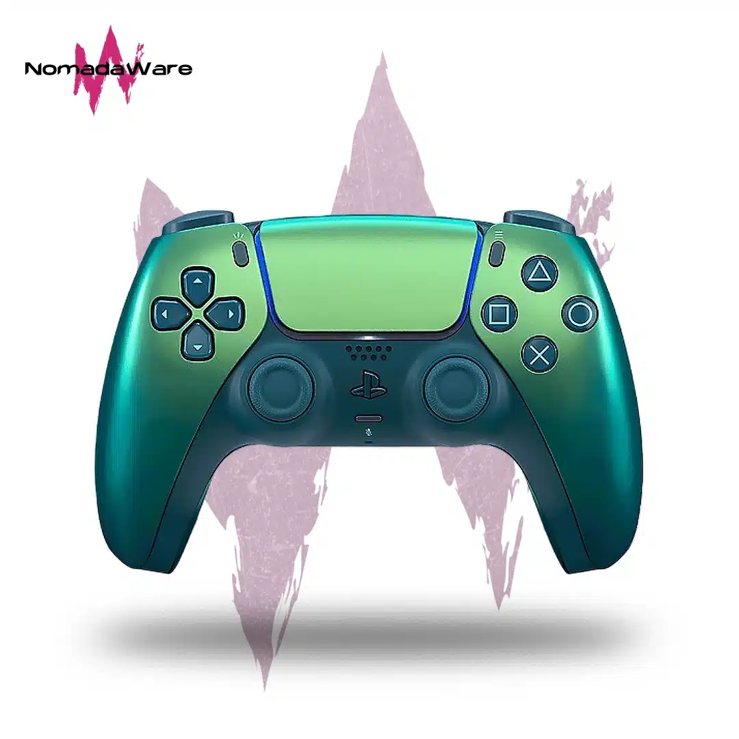 NomadaWare_control_inalambrico_dualsense_ps5_chroma_teal DUALSENSE PS5 CHROMA TEAL