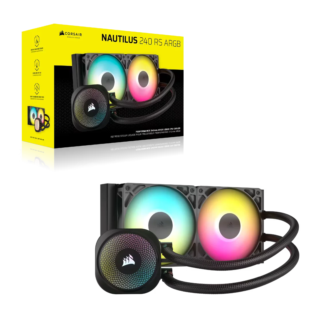 NomadaWare_cooler_Corsair_Nautilus_240_RS_ARGB_negro (10)