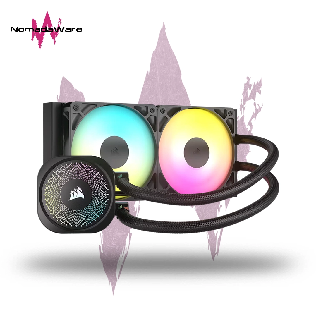 NomadaWare_cooler_Corsair_Nautilus_240_RS_ARGB_negro Corsair Nautilus 240 RS ARGB