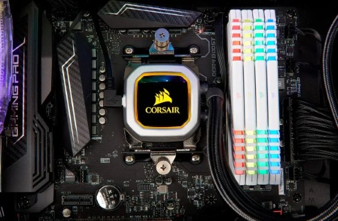 COOLER CORSAIR H100I PRO RGB INTEL AM4 240MM LIQUIDO - Image 8