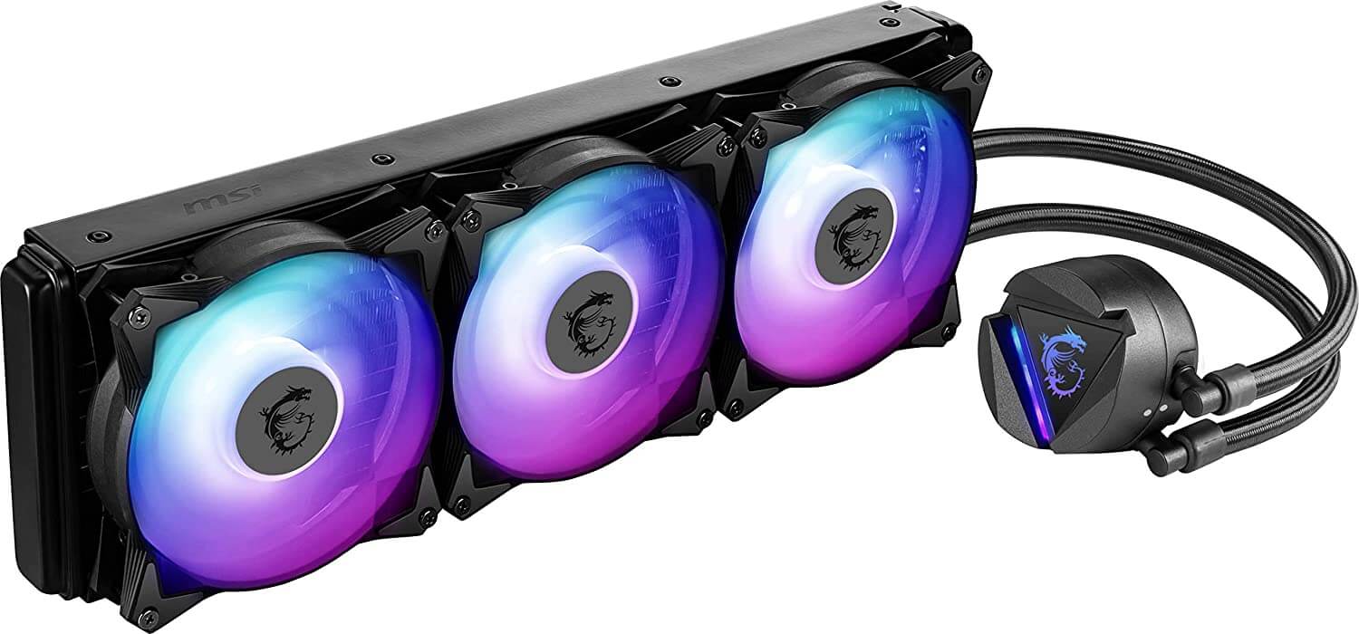 COOLER MSI MAG CORELIQUID 360R RGB 360MM INTEL AMD - Image 2