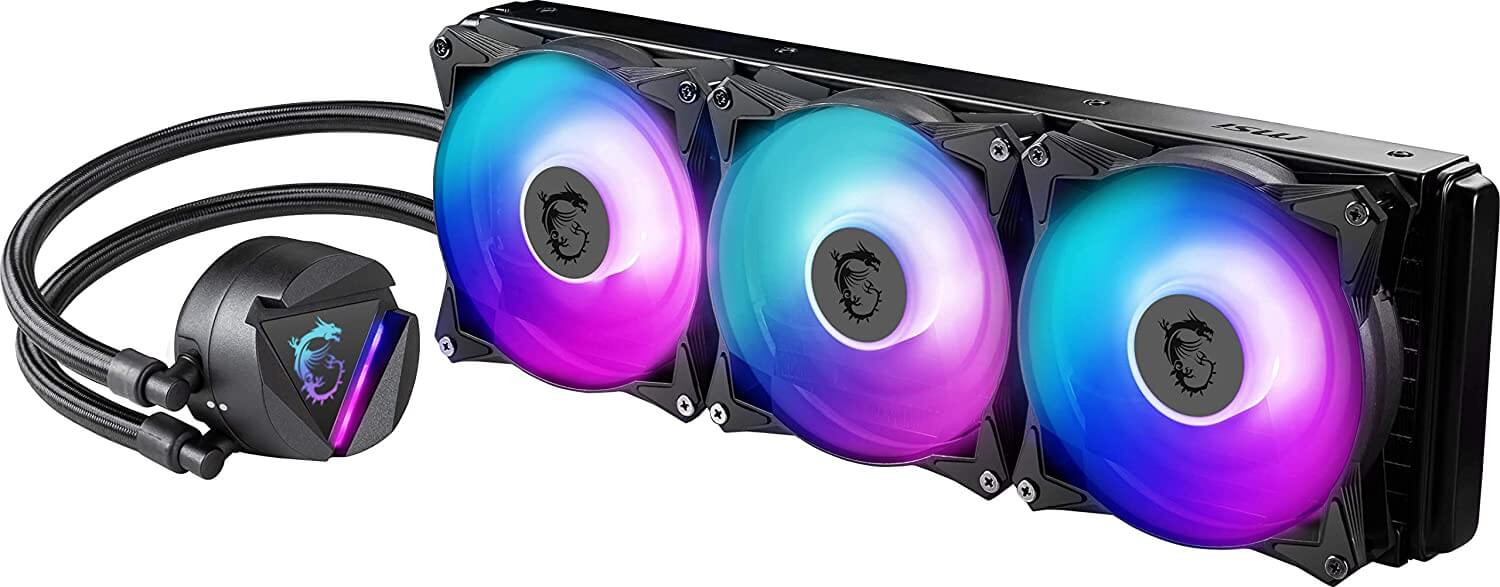 COOLER MSI MAG CORELIQUID 360R RGB 360MM INTEL AMD - Image 3