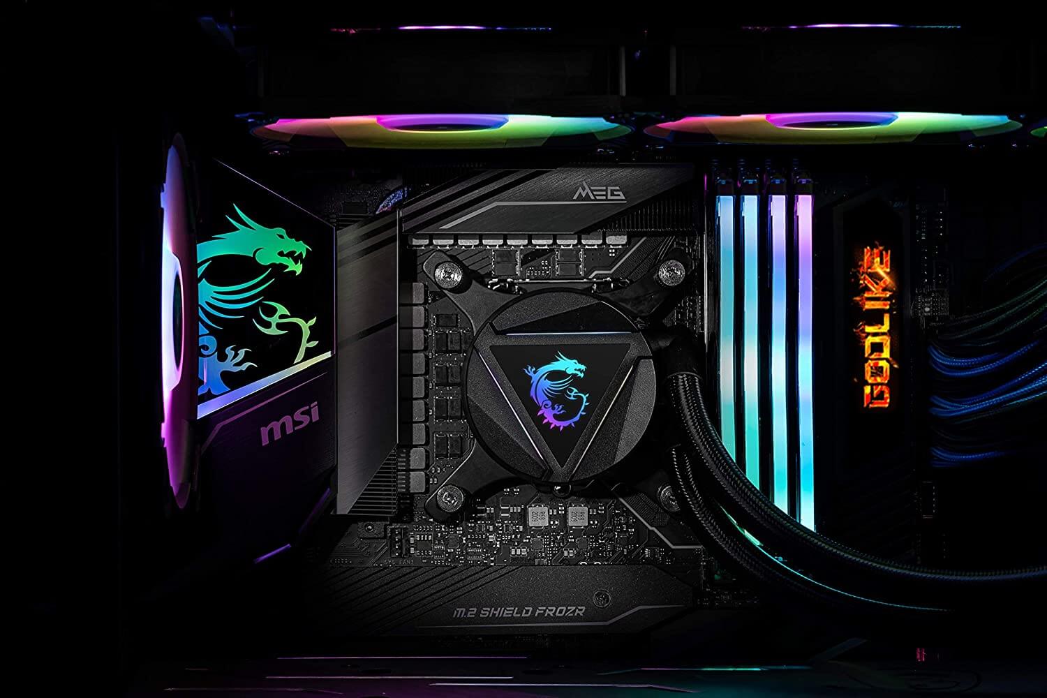 COOLER MSI MAG CORELIQUID 360R RGB 360MM INTEL AMD - Image 5