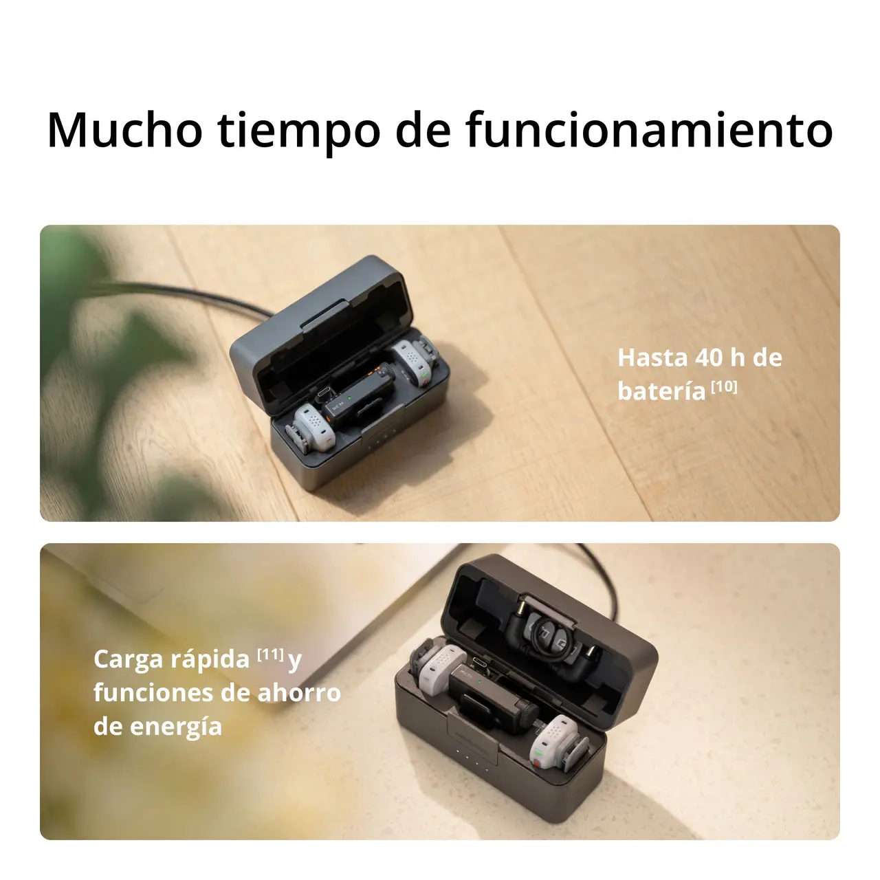 DJI MIC MINI 2S (2 TX + 1 RX +CHARGING CASE) - Imagen 5
