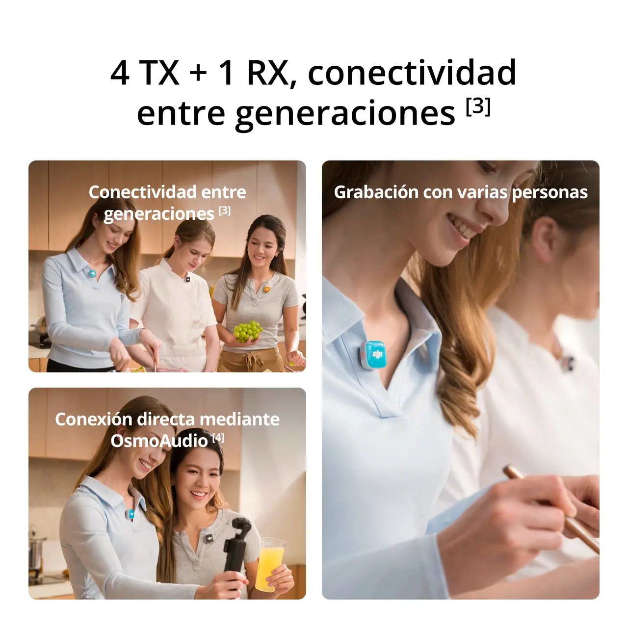 DJI MIC MINI 2S (2 TX + 1 RX +CHARGING CASE) - Imagen 8