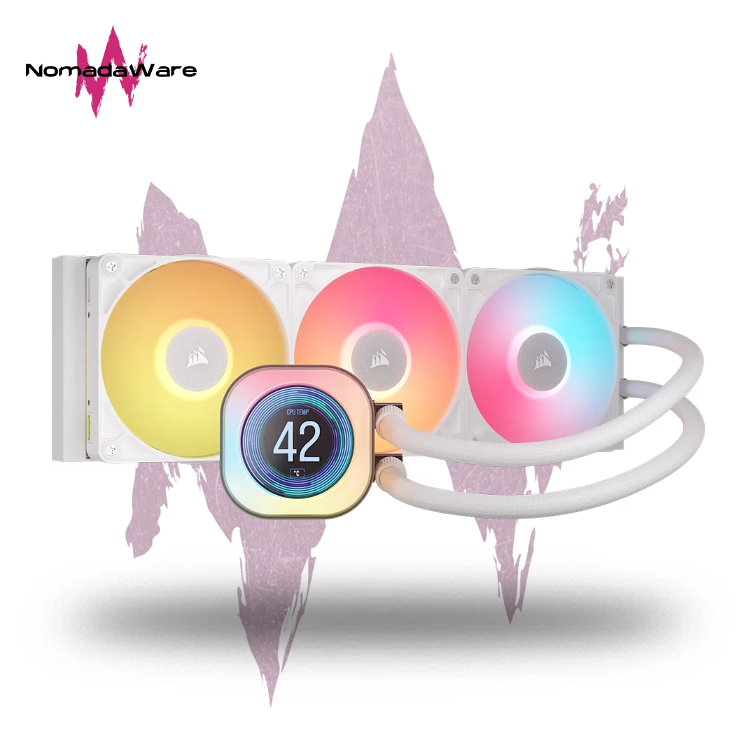 NomadaWare_enfriamiento_liquido_CORSAIR_ICUE_LINK_TITAN_360_RX_LCD Corsair iCUE LINK TITAN 360 RX LCD