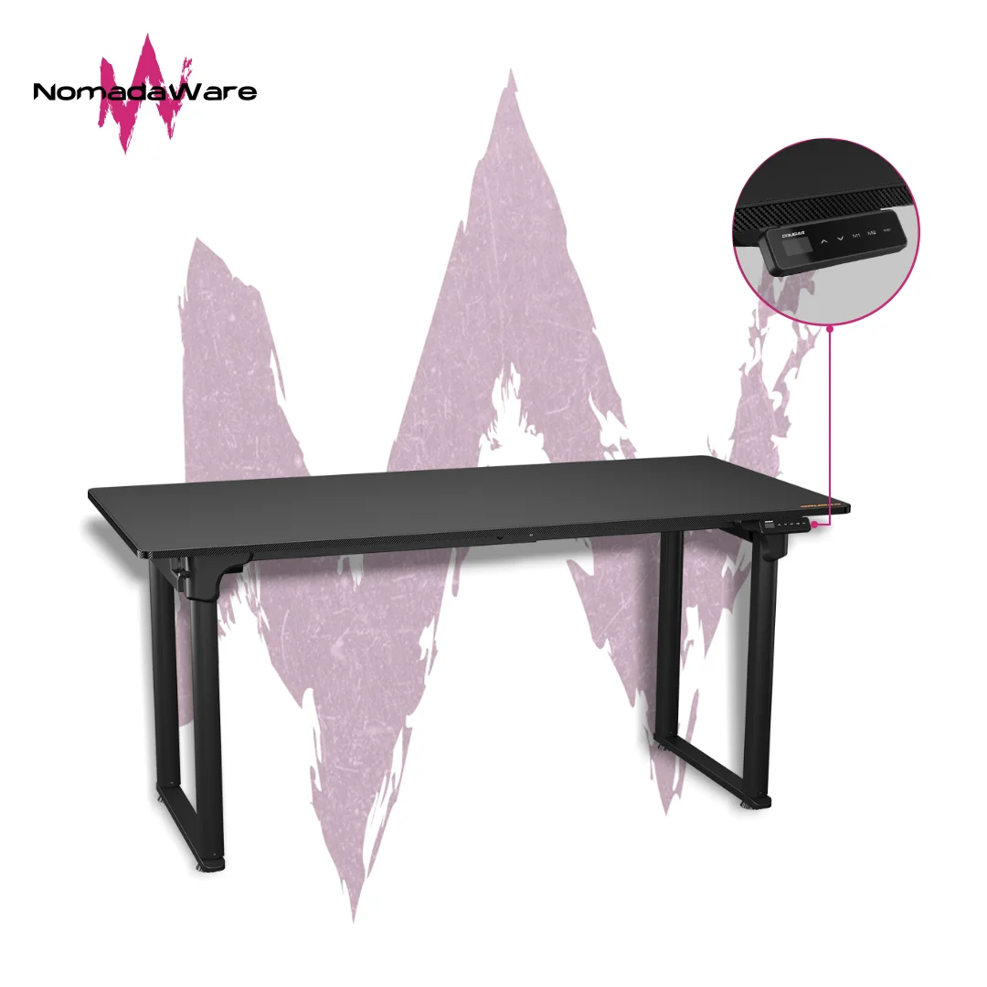 NomadaWare_escritorio_regulable_cougar_e_grav_160_black COUGAR E-GRAV 160 BLACK