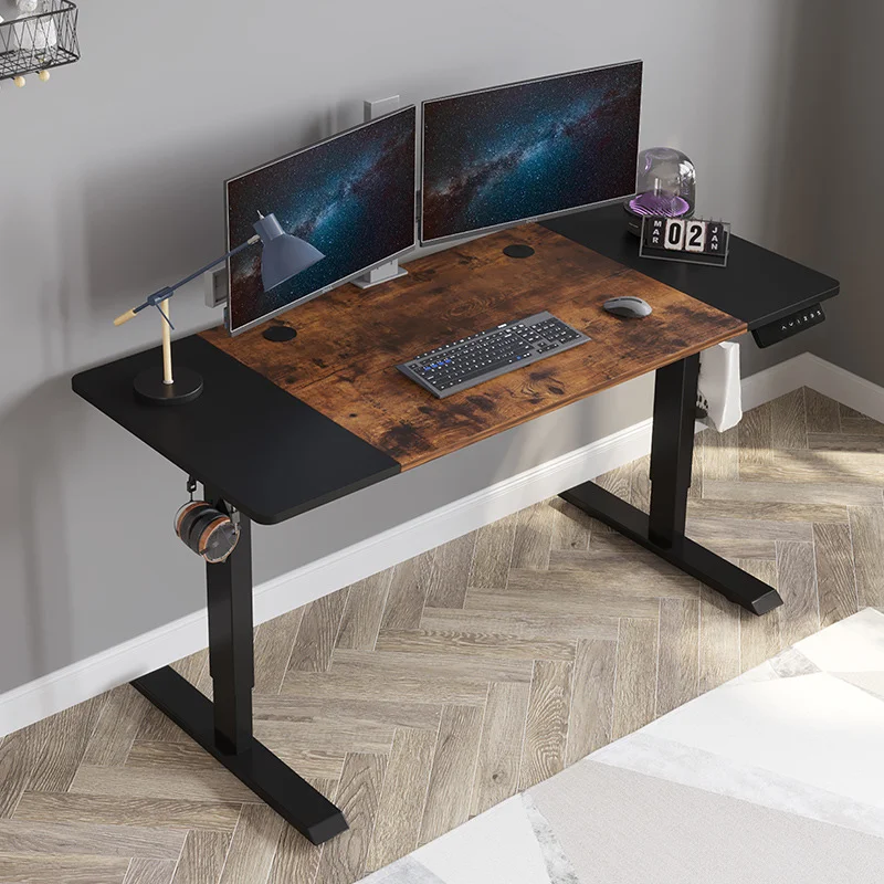 ESCRITORIO REGULABLE POTENZZA SJZ01 22R B6 160MM RUSTIC BLACK - Imagen 4