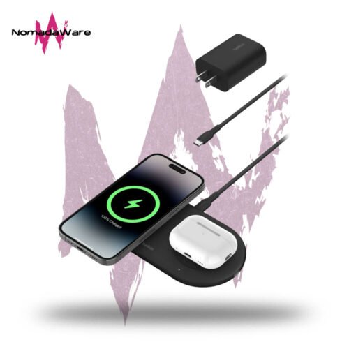 soporte de carga magnetico belkin boostcharge pro