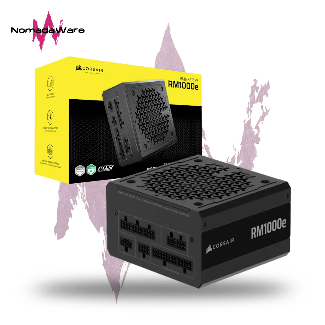 FUENTE DE PODER CORSAIR RM1000E GOLD ATX 3.1 PCIE 5.1