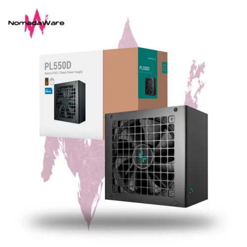 FUENTE DE PODER DEEPCOOL PL550D 80+ BRONCE ATX 3.1