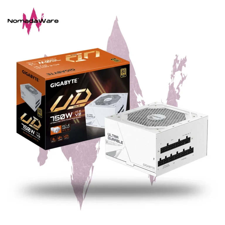 FUENTE DE PODER GIGABYTE UD ICE V2 750W 80+ GOLD PCIE 5.1 ATX 3.1
