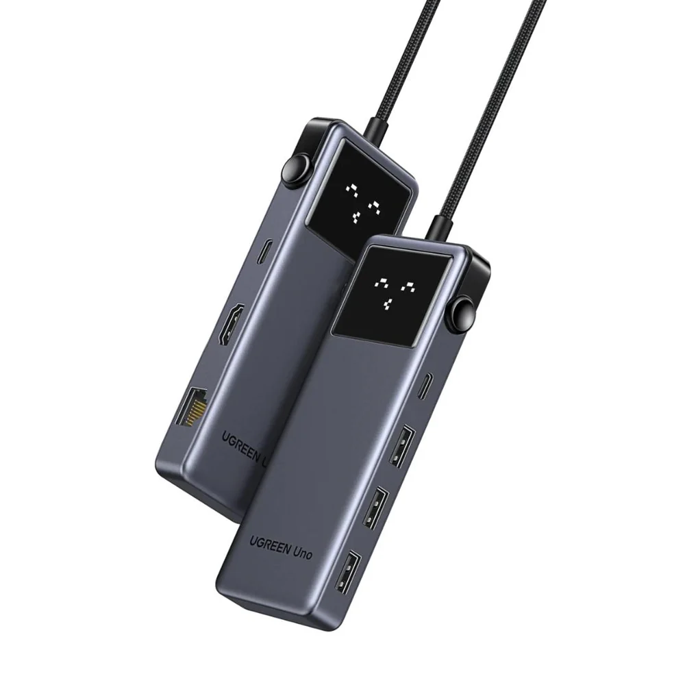 HUB UGREEN UNO CM888 USB C 100W 7 EN 1 - Imagen 2