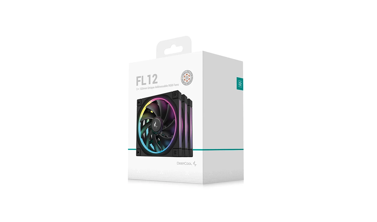 KIT DE VENTILADORES DEEPCOOL FL12 ARGB 120MM - Imagen 9