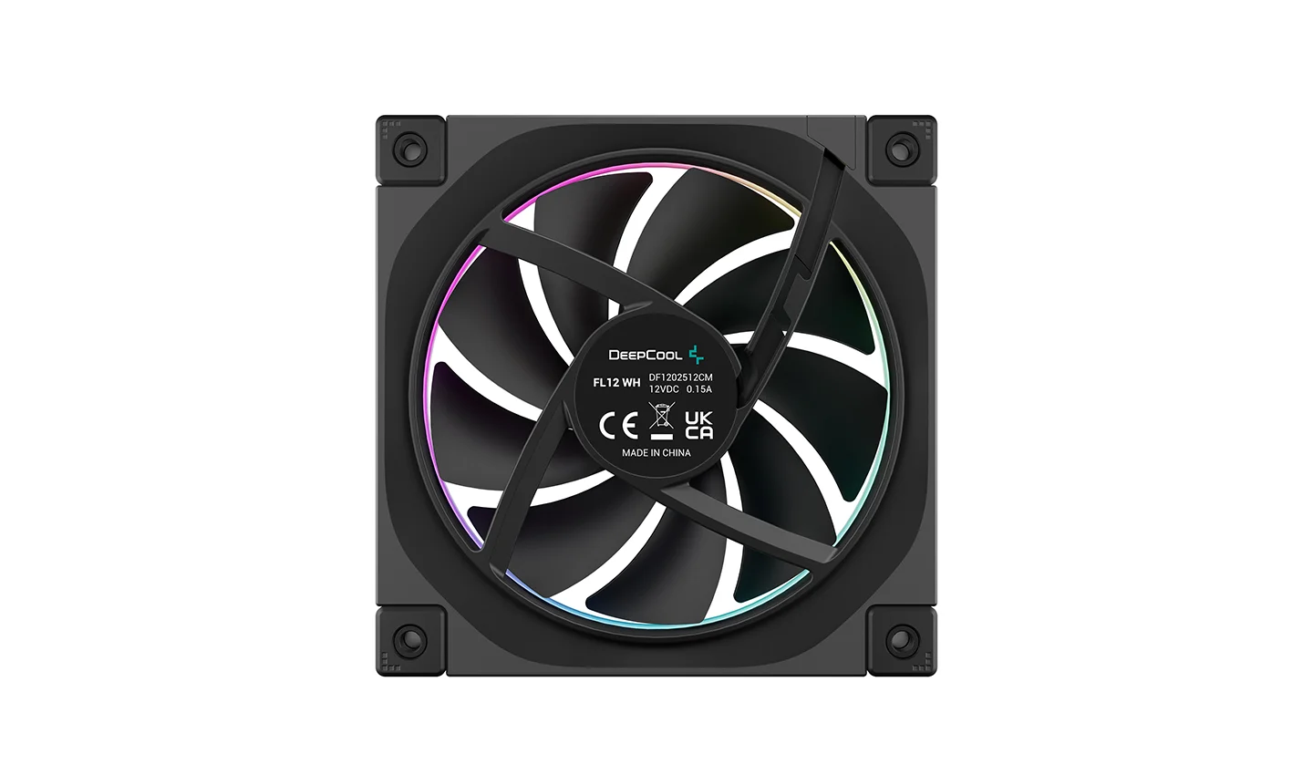 KIT DE VENTILADORES DEEPCOOL FL12 ARGB 120MM - Imagen 4