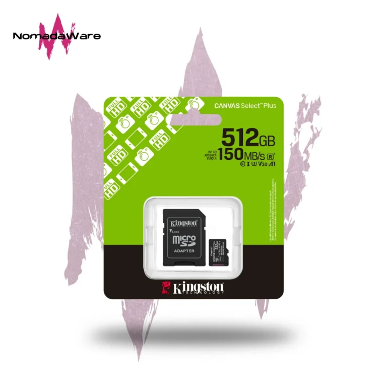 512GB MICROSD KINGSTON CANVAS SELECT PLUS 150MBS