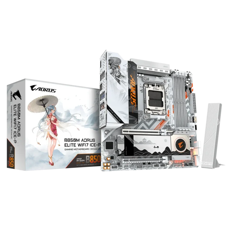 MOTHERBORAD GIGABYTE B850M AORUS ELITE WIFI7 ICE-P
