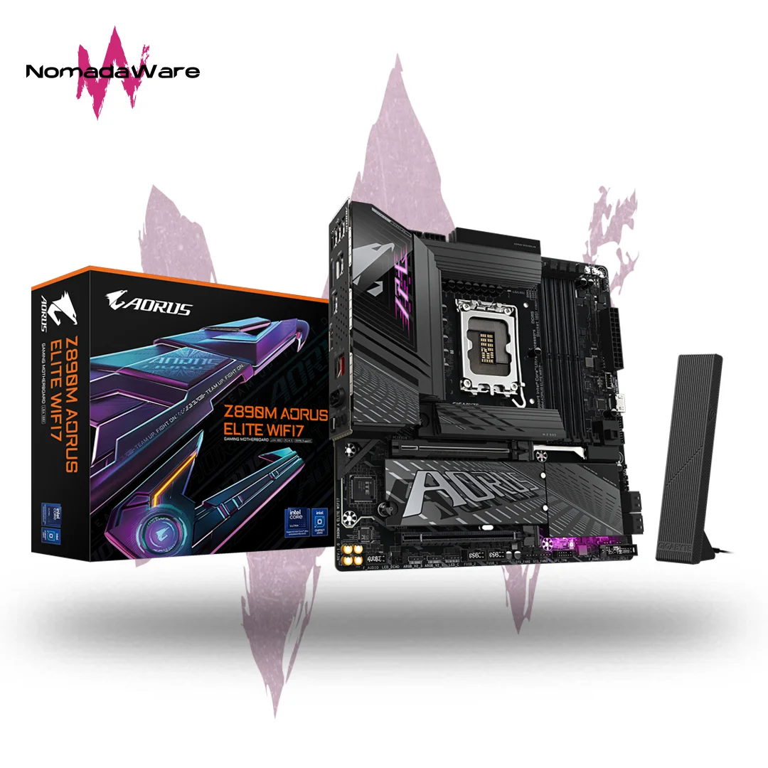 NomadaWare_motherboard_gigabyte_z890m_aorus_elite_wifi7 Gigabyte Z890M, aorus