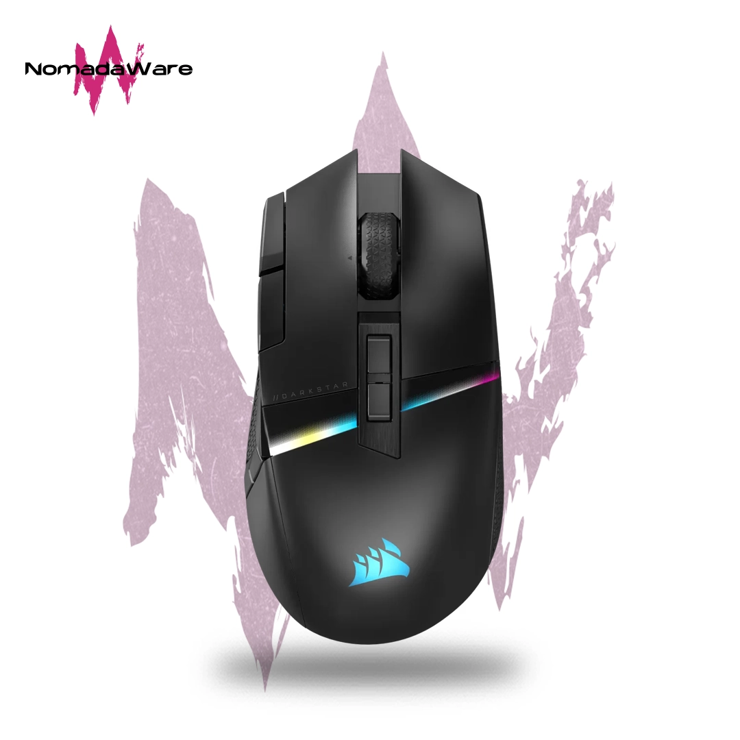 NomadaWare_mouse_inalambrico_corsair_darkstar_wireless_rgb_mmo Corsair Darkstar