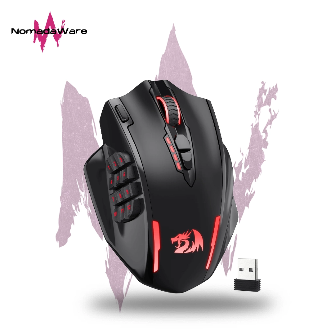 NomadaWare_mouse_inalambrico_redragon_impact_elite_m913 Redragon Impact Elite M913