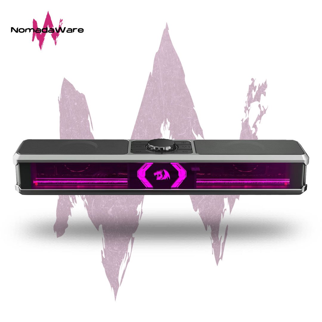 NomadaWare_parlante_redragon_spaceed_gs524 Barra de sonido Redragon spaceed GS524
