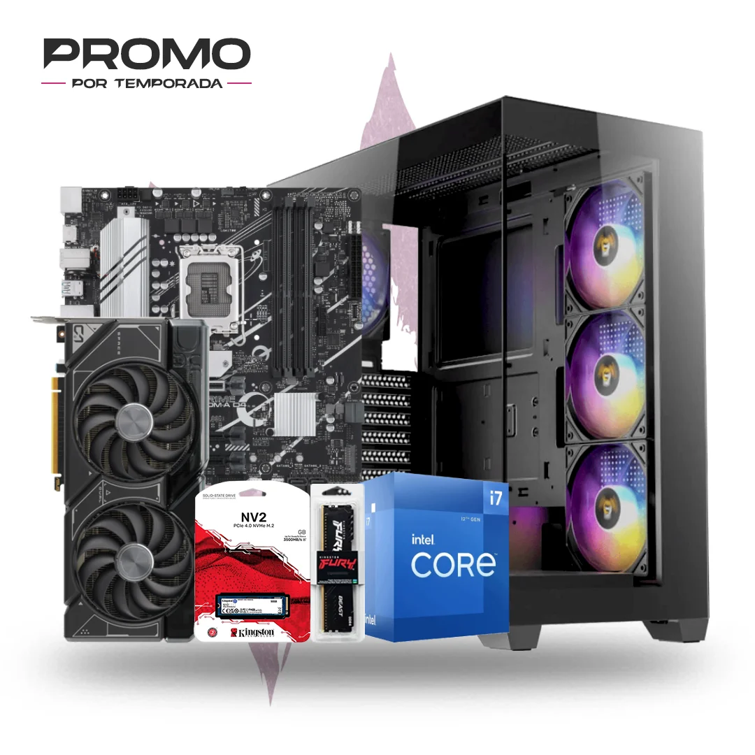 Intel Core i7 12700F, RTX 4060 TI 16GB OC