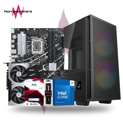 PC INTEL I7 14TH + RTX 5060 TI 16GB OC