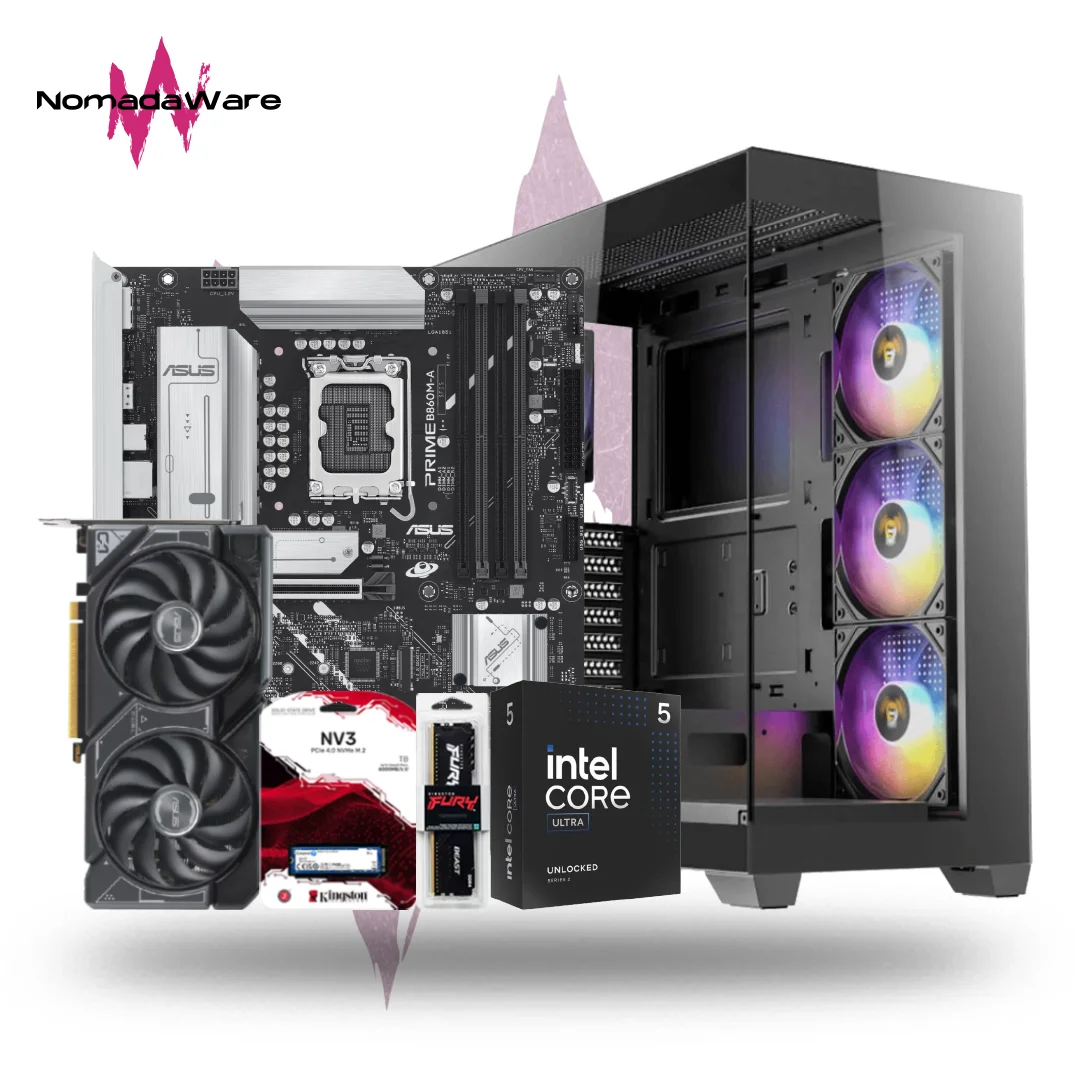 Intel Ultra 5 225F, RTX 4060 8GB OC