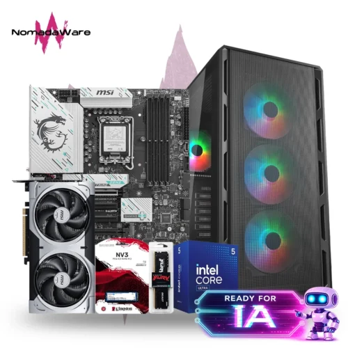 PC INTEL CORE ULTRA 5 + RTX 5060 TI 16GB OC GDDR7