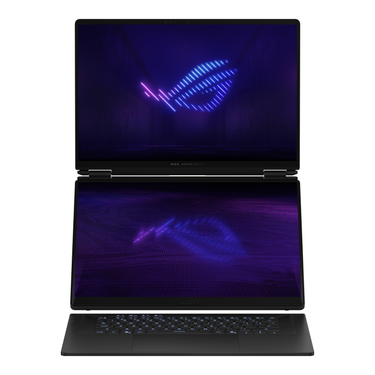 LAPTOP ASUS ROG ZEPHYRUS DUO 16 OLED INTEL ULTRA 9 386H +64GB RAM +2TB SSD +RTX 5090 24GB +MOCHILA MOUSE AUDIFONO Y STYLUS - Imagen 2