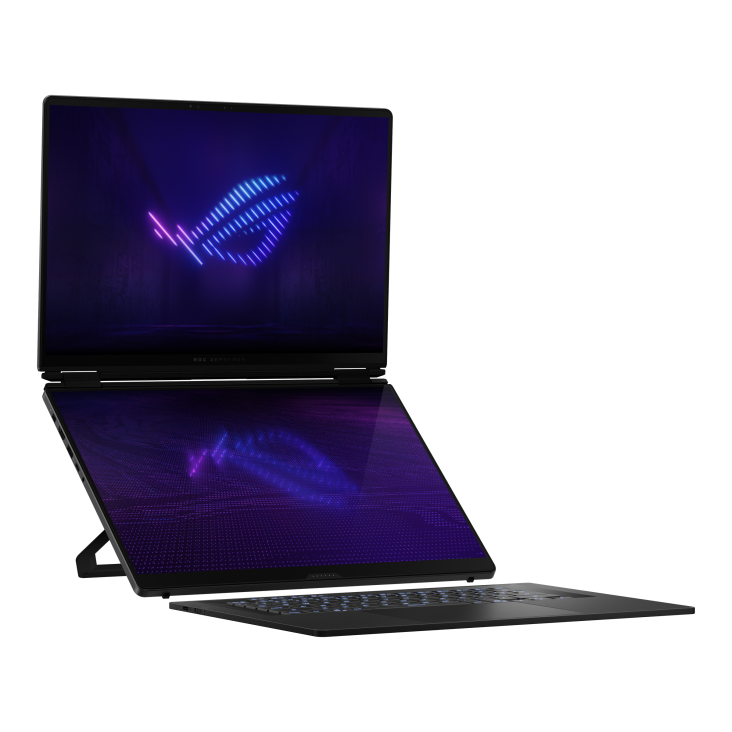LAPTOP ASUS ROG ZEPHYRUS DUO 16 OLED INTEL ULTRA 9 386H +64GB RAM +2TB SSD +RTX 5090 24GB +MOCHILA MOUSE AUDIFONO Y STYLUS - Imagen 21