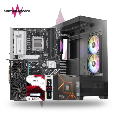 PC RYZEN 9 SERIE 7000 + RX 9060 XT 16GB OC