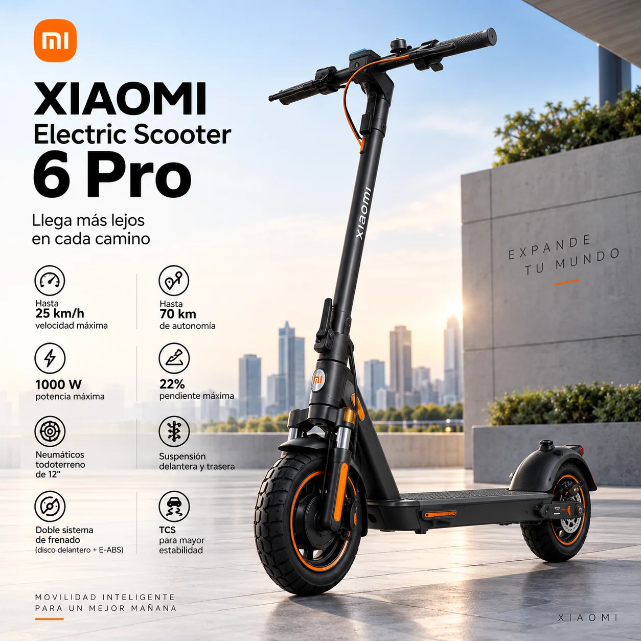 SCOOTER ELECTRICO XIAOMI 6 PRO - Image 2