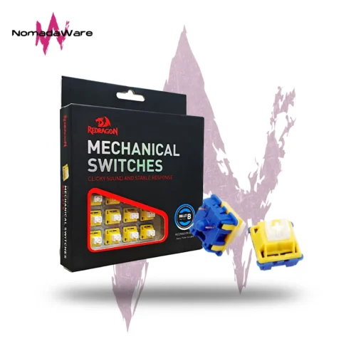 SWITCHES MECANICOS REDRAGON BULLET BLUE