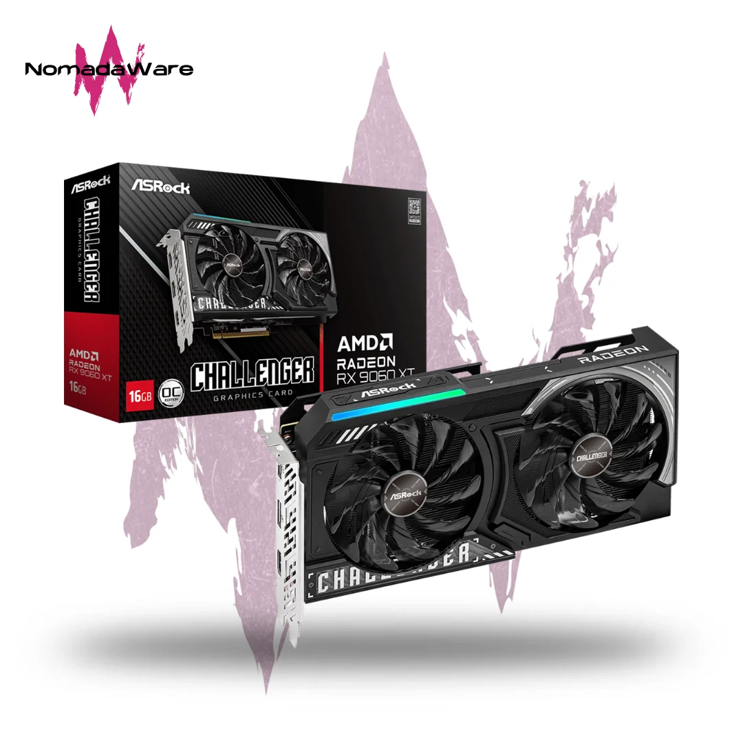 ASROCK CHALLENGER AMD RADEON RX 9060 XT 16GB OC GDDR6