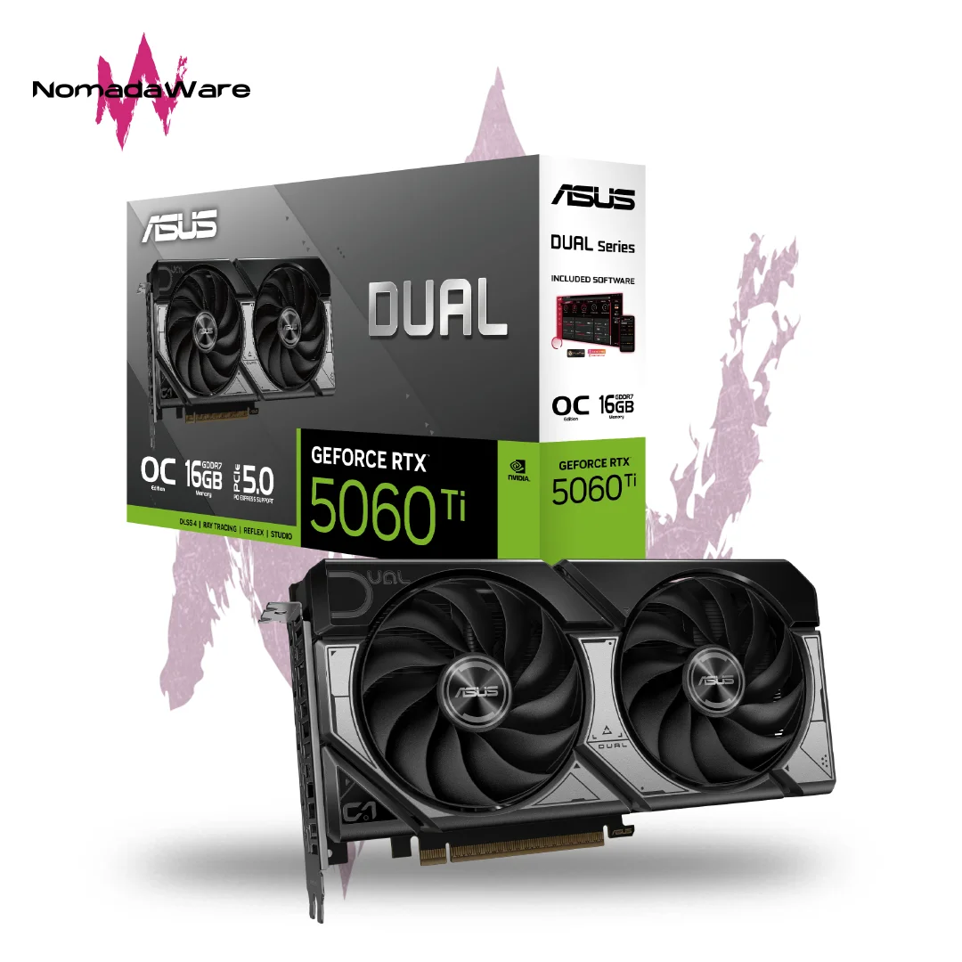 ASUS Dual RTX 5060 TI OC 16GB nvidia