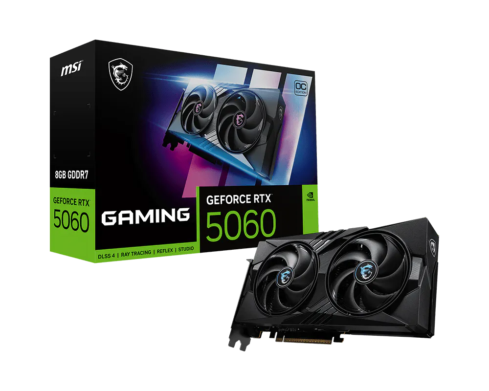 TARJETA DE VIDEO MSI GAMING GEFORCE RTX 5060 8GB OC GDDR7 - Imagen 6