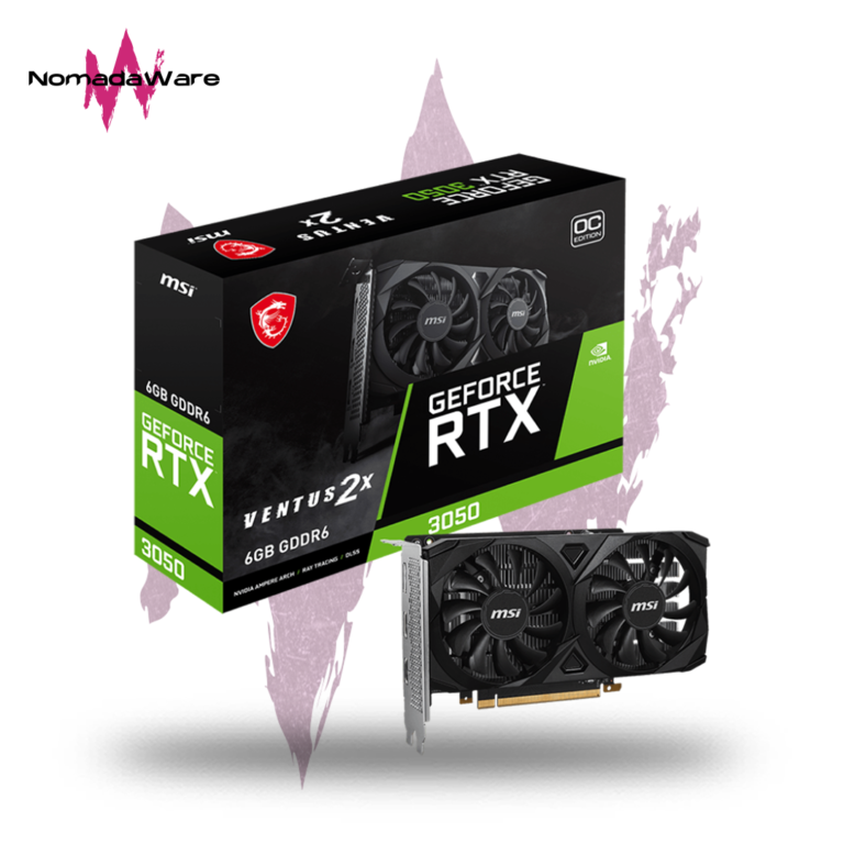 MSI RTX 3050 VENTUS 2X 6GB OC GDDR6 | NomadaWare