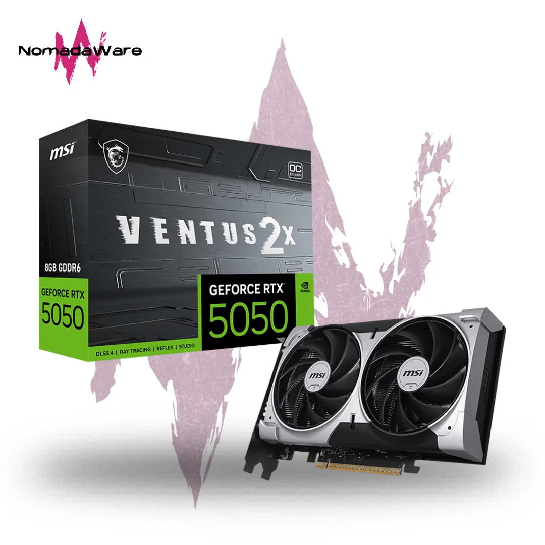 NomadaWare_tarjeta_de_video_msi_ventus_2x_geforce_rtx_5050_8gb_oc_gddr6 MSI VENTUS 2X RTX 5050 8GB