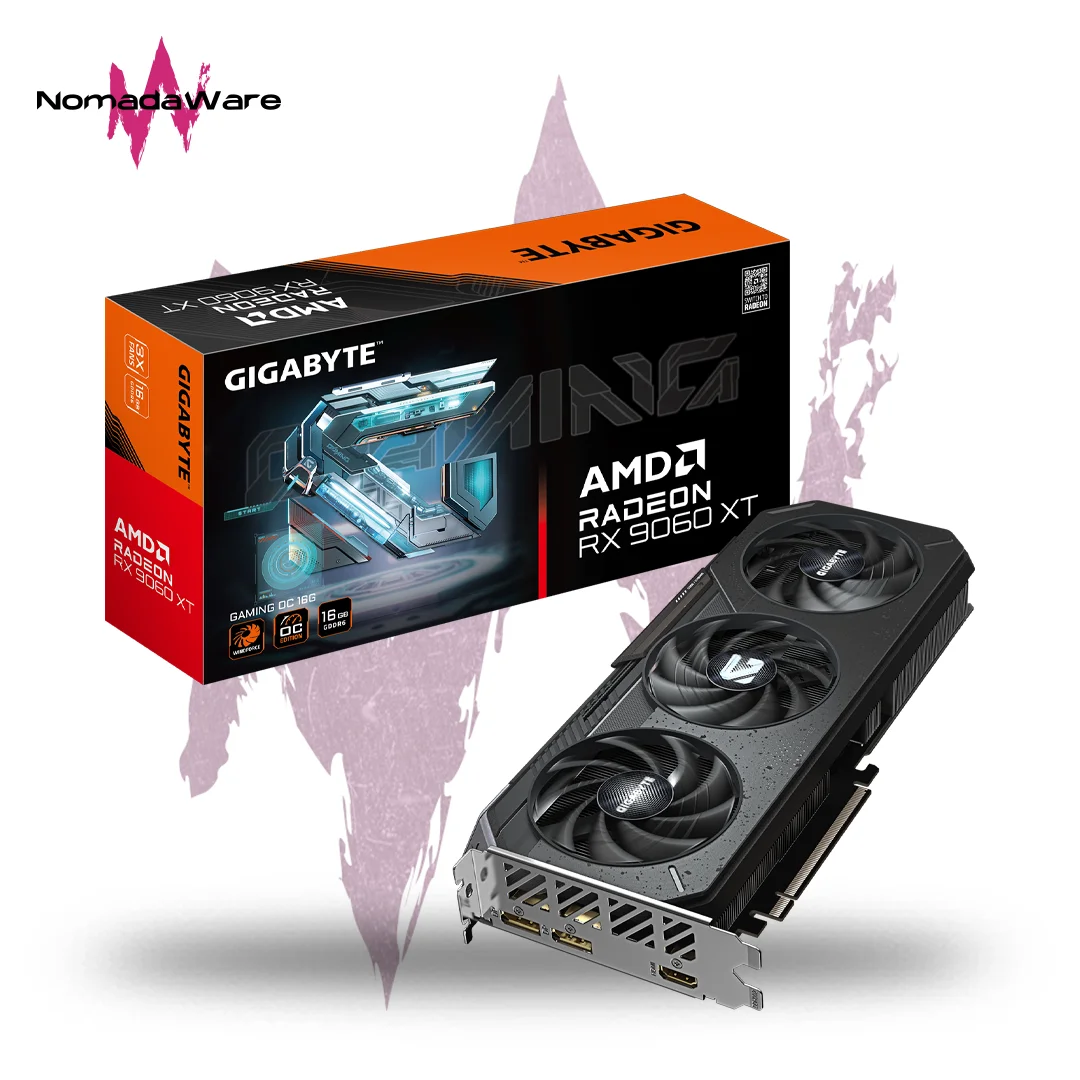 NomadaWare_tarjeta_de_video_radeon_rx_9060_xt_gaming_oc_16gb RX 9060 XT