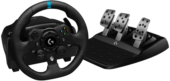 VOLANTE+PEDALES LOGITECH G923 TRUEFORCE PS4, PS5 Y PC - Image 4