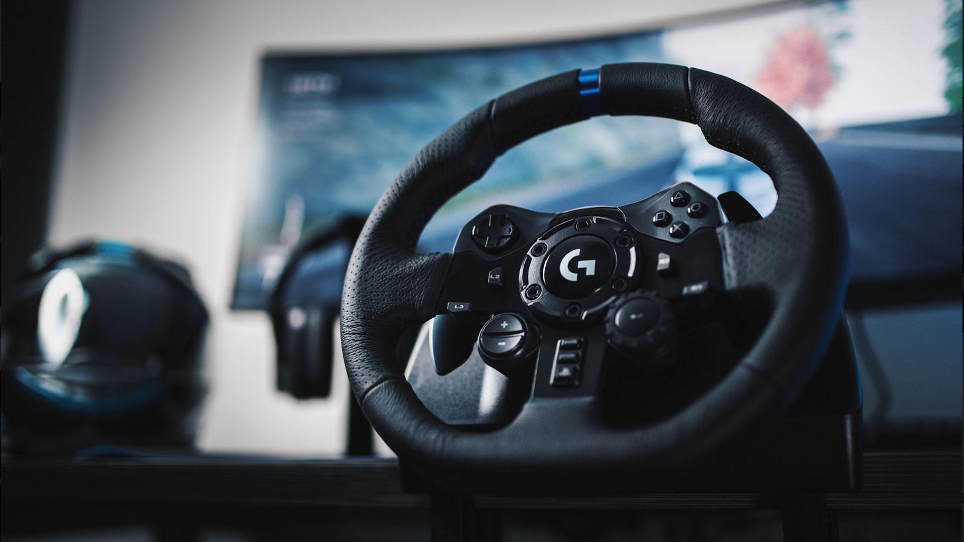 VOLANTE+PEDALES LOGITECH G923 TRUEFORCE PS4, PS5 Y PC - Image 3